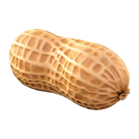 AI generated 3D Rendering of a Peanuts on Transparent Background - Ai Generated png