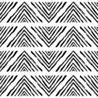Aesthetic Contemporary printable seamless pattern with abstract line, dot, shape brush stroke in black and white colors. Boho background in minimalist style vector Illustration for wallpaper fabric