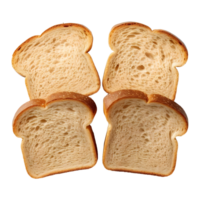 AI generated Bread on Transparent background - Ai Generated png