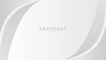 Abstract grey background poster with dynamic waves. vector