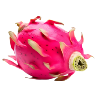 ai généré savoureux dragon fruit sur transparent Contexte - ai généré png