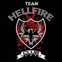 vector image hellfire club text stylish design