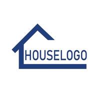 simple house logo template vector design