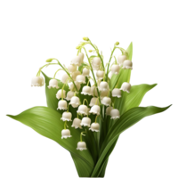 AI generated Boutique of the Lilies Flowers on Transparent background - Ai Generated png