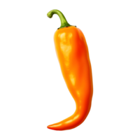 AI generated Red Pepper or Chili on Transparent background - Ai Generated png