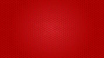red hexagonal pattern background vector
