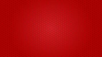 red hexagonal pattern background vector