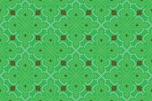 oriental pattern. smooth green background with Arabic ornaments. Pattern, background and wallpaper for your design. Textile ornament. Vector illustration.