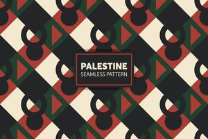 moderno palestino bordado modelo antecedentes. genial para presentaciones y diapositivas vector archivo.