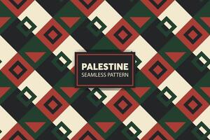 moderno palestino bordado modelo antecedentes. genial para presentaciones y diapositivas vector archivo.