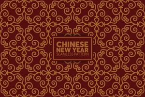 chinese new year seamless pattern background vector