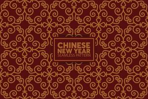 chinese new year seamless pattern background vector