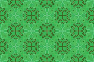 oriental pattern. smooth green background with Arabic ornaments. Pattern, background and wallpaper for your design. Textile ornament. Vector illustration.