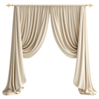 AI generated Beautiful Wall Curtains on Transparent background - Ai Generated png