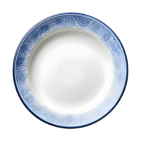 AI generated Dish Plate on Transparent background - Ai Generated png