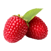 AI generated Raspberry on Transparent background - Ai Generated png