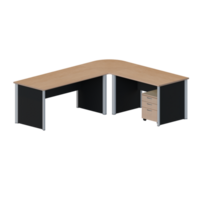 Director Desk 3D Render Design Element png