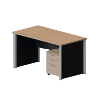 Manager Desk 3D Render Design Element png