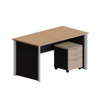 Manager Desk 3D Render Design Element png