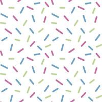 Sprinkle seamless pattern. Pattern for textiles, wrapping paper, wallpapers, backgrounds vector