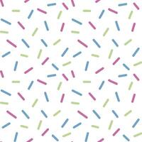 Sprinkle seamless pattern. Pattern for textiles, wrapping paper, wallpapers, backgrounds vector