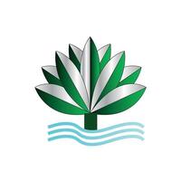 lirio Bangladesh nacional logo vector