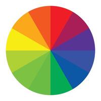 Color wheel vector eps