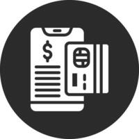 Online Payment Details Vector Icon