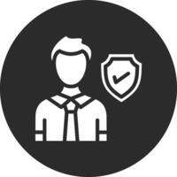 Employee Insurance Vector Icon