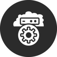 Cloud Setting Vector Icon