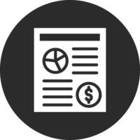 Business Budget Vector Icon