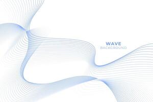 Abstract background with wavy line style vector