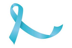 Cancer awareness ribbon illustration vector