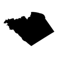 Homs Governorate map, administrative division of Syria. Vector illustration.