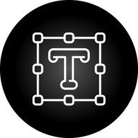 Text Tool Vector Icon