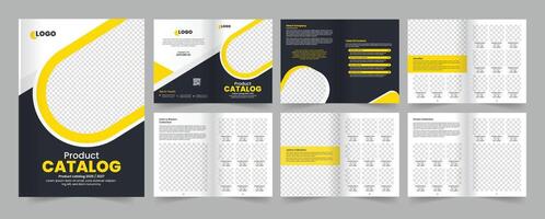 Product catalog or catalogue template design vector