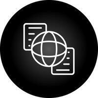 Document Sharing Vector Icon