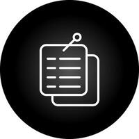 Document Annotation Vector Icon