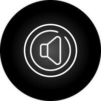 Speaker Circle Vector Icon