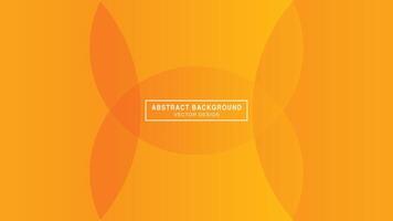 Abstract modern orange circle overlapping with smooth background and minimal style design for presentation, banner, cover, web, flyer, card, poster, wallpaper, slide, magazine. Vector EPS10