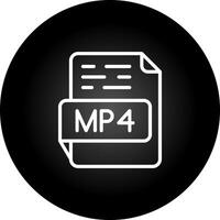 MP4 Vector Icon