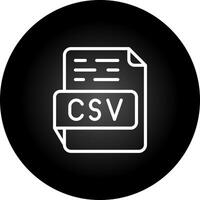 CSV Vector Icon