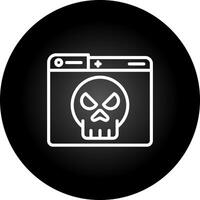 Dark Web Vector Icon