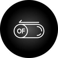 Of Button Vector Icon