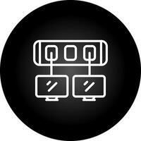 Network Switch Vector Icon