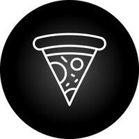 icono de vector de pizza