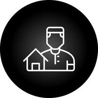 House Owner Vector Icon