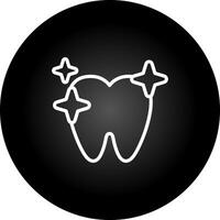 icono de vector de dientes