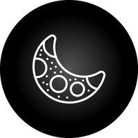 icono de vector de luna