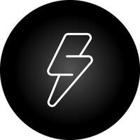 Thunder Vector Icon